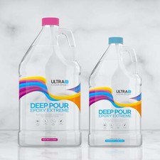 UltraClear Deep Pour Epoxy, River Table Casting Resin, Bubble-Free - 3 Gal. Kit
