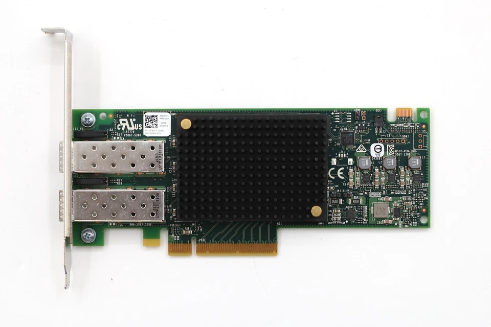 Dell LPe31002-M6 2-Ports 16Gbps PCIe x8 SFP Host Bus Adapter Dell P/N: 0RXNT1 - Image 2 of 4