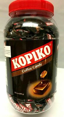 200 Pieces/Jar of Kopiko Coffee Candy OR Cappuccino Candy 28.2 Oz Bulk 