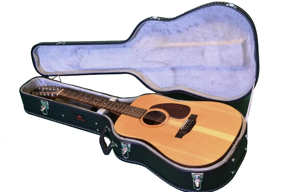 Acoustic guitar top flight case