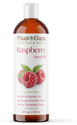 Red Raspberry Seed Oil 16 oz. Cold Pressed Unrefined 100% Pure Natural Virgin