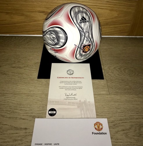 MUFC Hologramm COA #36889 Certified Manchester United 2022/2023 Signed Ball - Bild 3 von 16