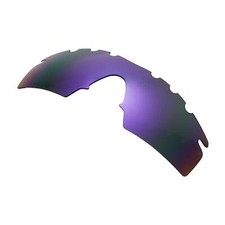 Walleva Purple Vented Polarized Replacement Lenses For Oakley M Frame Strike