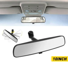 Universal Inner Inside Interior 10 Inch Rearview Rear View Mirror + Adhesive Kit