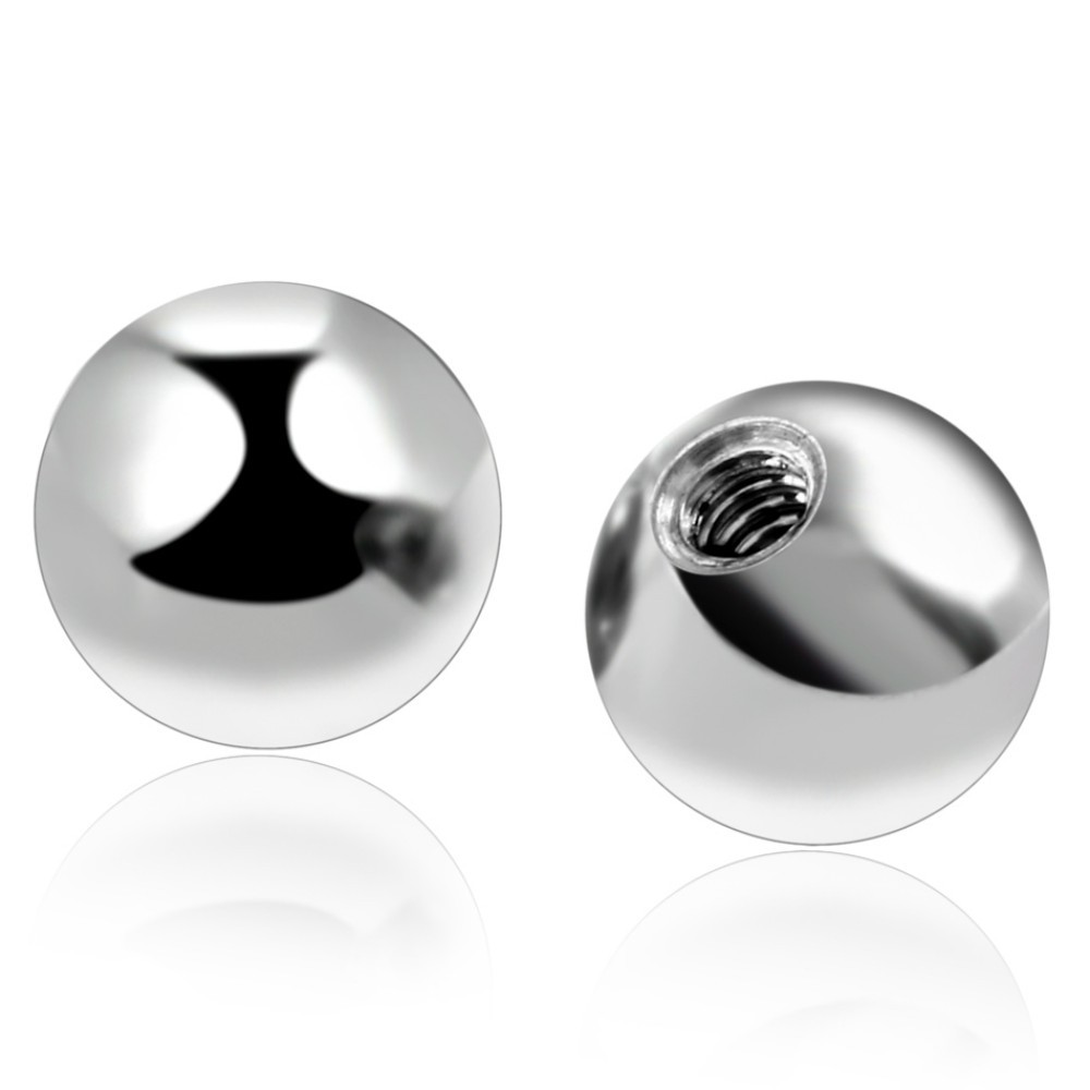 60 Piercing Kugeln Set - Verschiedene Größen Für Alle Piercing-Arten