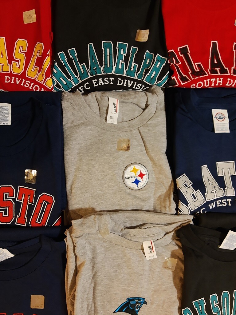 Genuine NFL Licensed Team T-Shirts by Sports Illustrated - Great