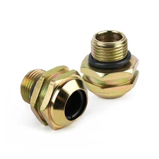 2 Pack Automatic Transmission Cooler Line Connector Kit For 2007-2010 Ford