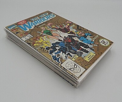 Lot of 11 Comics The New Warriors, Marvel, 1990 #1-2, 1999 #1-4, #6-10