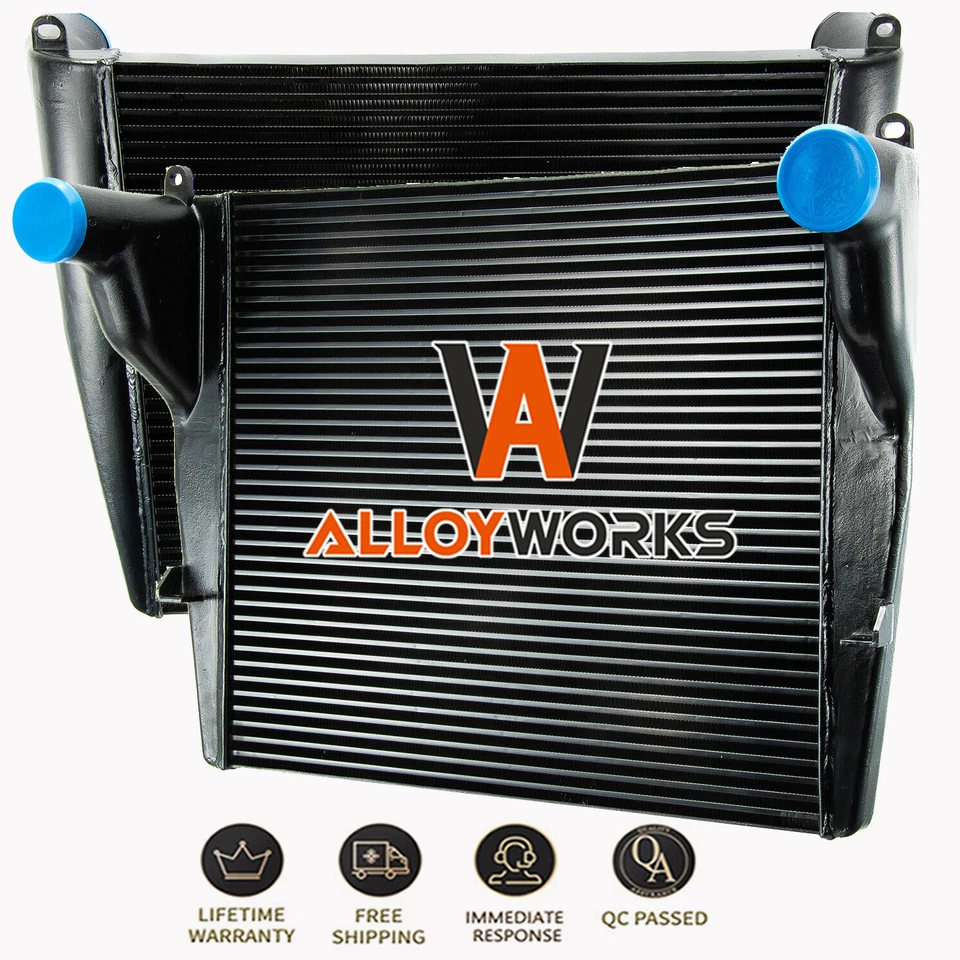 Enfriador de aire de carga para modelos 1995-2008 Peterbilt 379 357 377 378 379 385 387 Foto 2 de 4