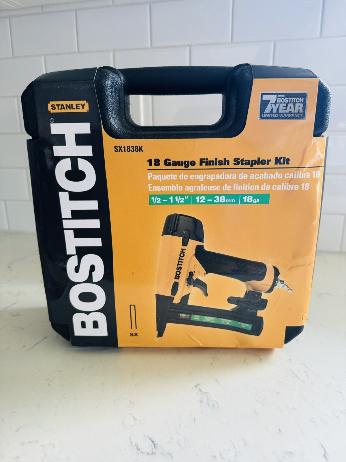 Bostitch SX1838K 18 GA Finish Stapler Kit eBay