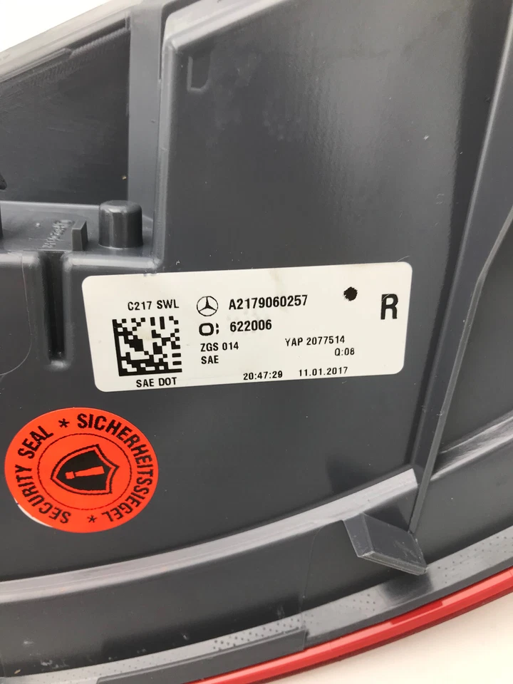 ✅ Rear Light MERCEDES S CLASS W217 Right USA Canada A2179060257 - Image 4 of 4