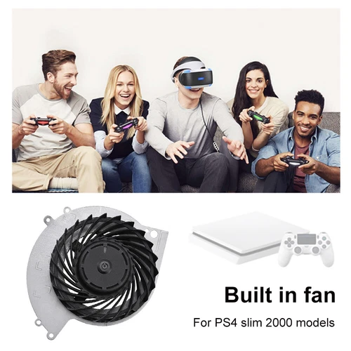 Inner Cooling Fan Cooler Radiator for PS4 1000/1100/1200/Pro 7000-7500/Slim 2000 - Picture 38 of 38
