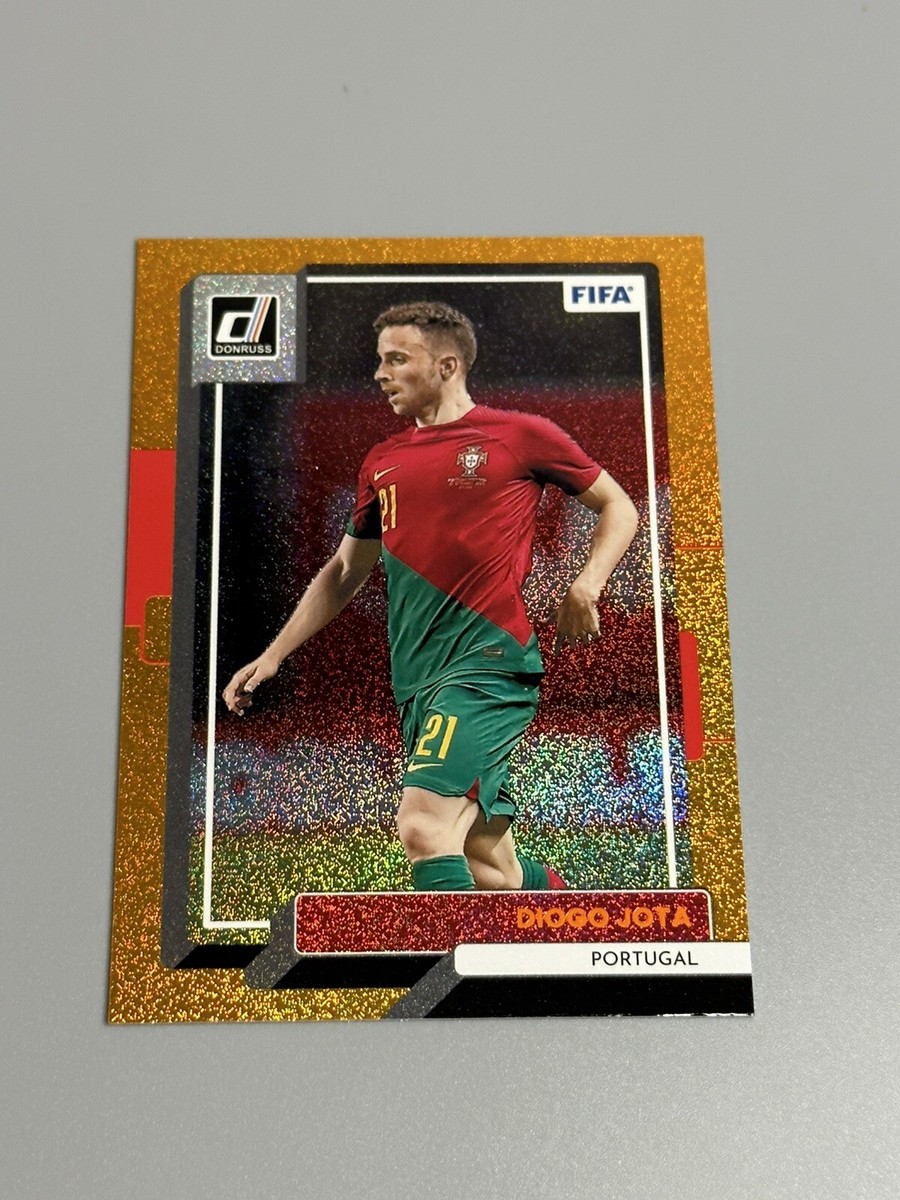 Diogo Jota 2022-23 Panini Donruss ⚽️ Orange Foil #95