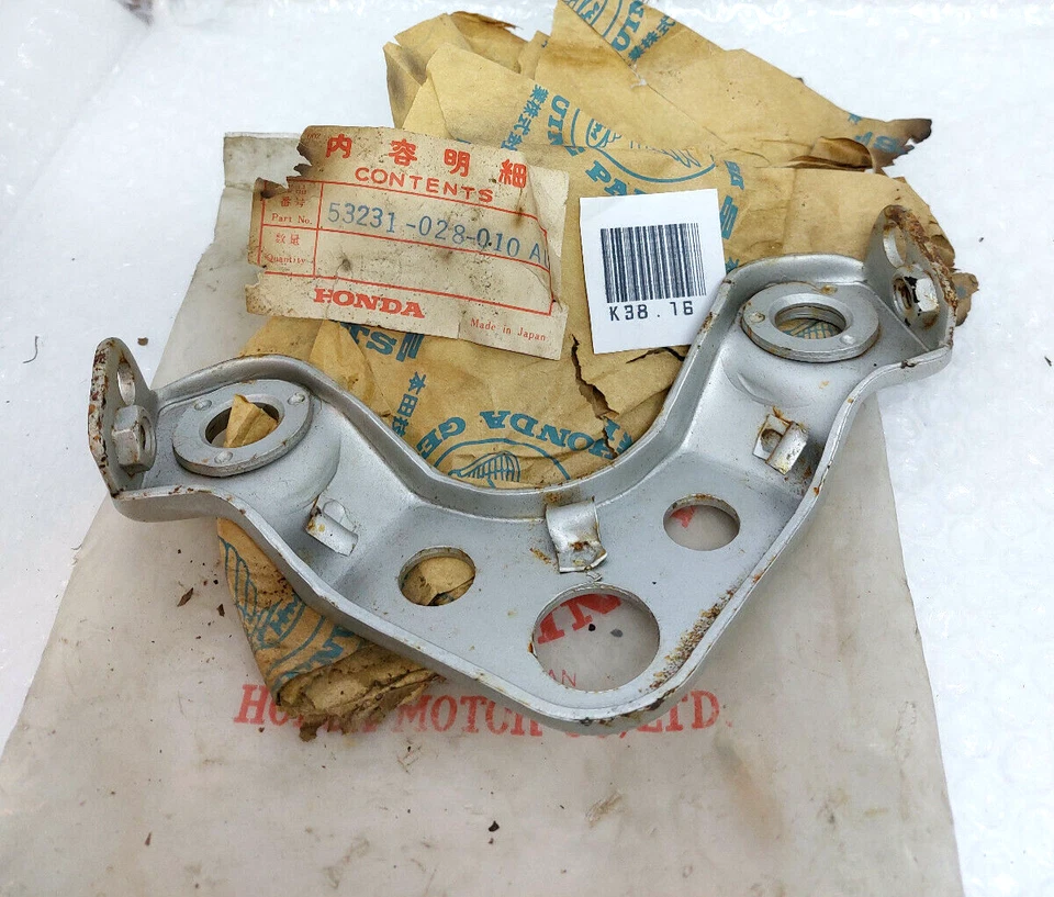 Horquilla Original Honda CL90 CT90 S90 CS90 CD50 CD65 Triple Árbol Superior Puente Nuevo de Lote Antiguo Foto 2 de 4