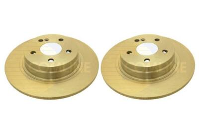 Rear Coated Brake Discs FOR MERCEDES S204 C230 2.5 07->14 Petrol 204 Comline