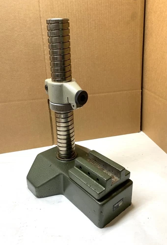MITUTOYO No. 215-804 Comparator Anvil Stand - 11"x 9"x 3" - 14" Post - NICE 