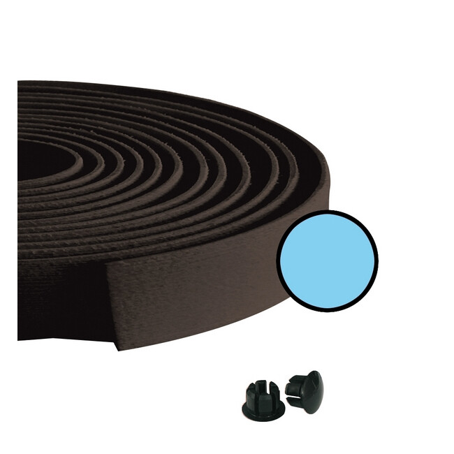 nastro coprimanubrio grip plus celeste bianchi MV-TEK manubri accessori