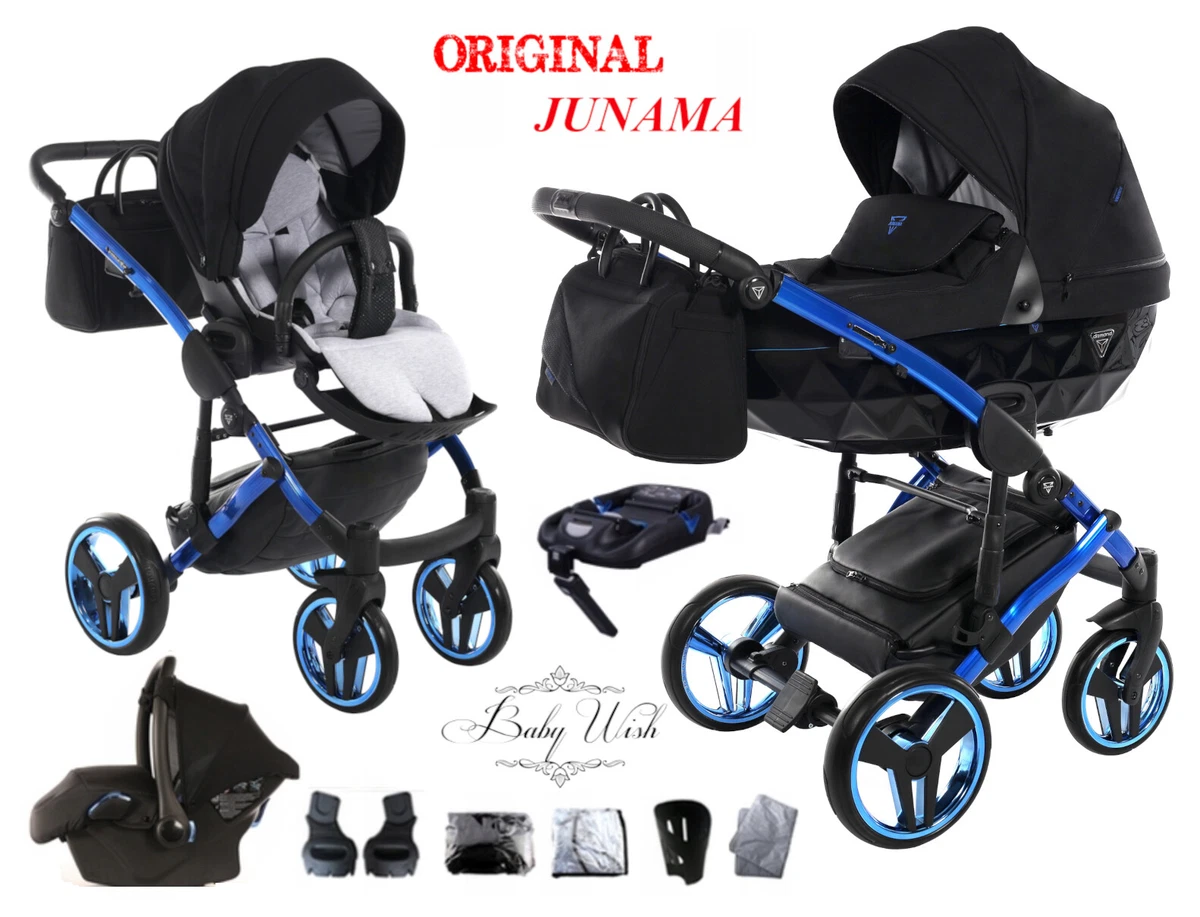 Poussette Hauck 3 en 1 : Poussette + Siège-auto + Nacelle + 2 supports  ISOFIX