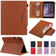 Case For iPad Pro 11" 1st 2nd 3rd 4th Gen  Air 11" M2 M3 Leather Cover Stand