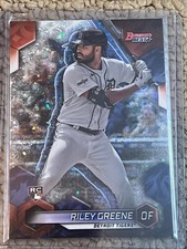 2023 Bowman's Best Base Mini Diamond Refractor RC #30 Riley Greene #D 127/299