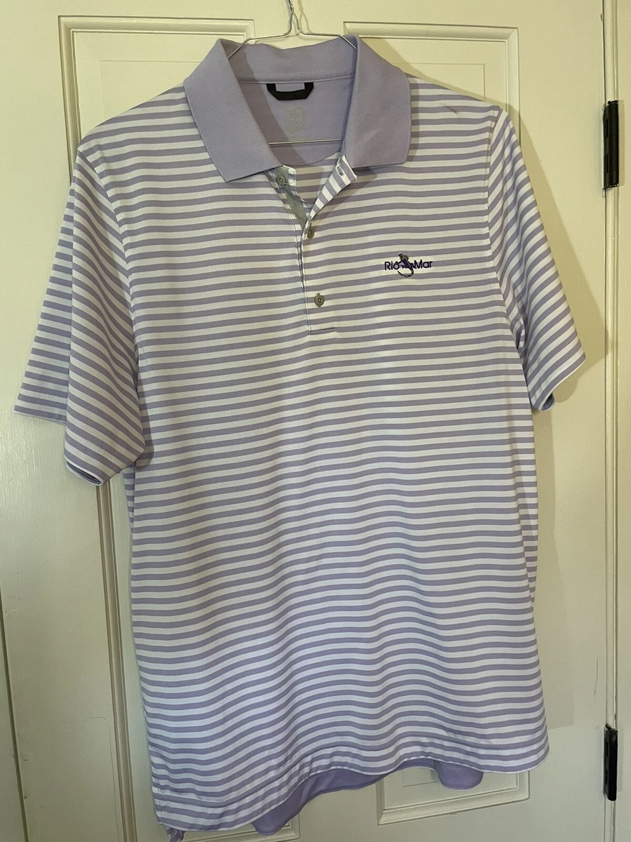 ZERO RESTRICTION TOUR SERIES GOLF SHIRT RIO MAR COUNTRY CLUB LOGO