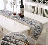 Classic Embroidery Tassel Dining Table Runners For Wedding And Party (83 Inch, Classic Embroidery Tassel Dining Table Runners For Wedding And Party (83 Inch,