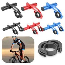 Bike Flashlight Holder Handlebar Bicycle Handle Bar Extender Mount Bracket MTB