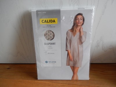 CALIDA DOREEN SLEEPSHIRT NIGHTDRESS SIZE L 48/50 90 CM NEW ORIGINAL PACKAGING