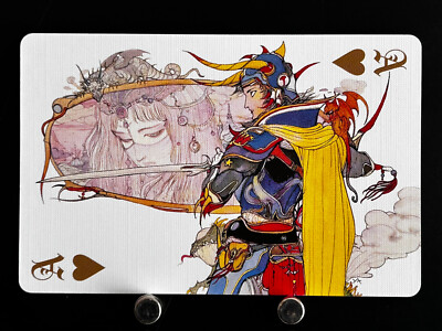 Final Fantasy Card 35th Anibersary Playing Cards Yoshitaka