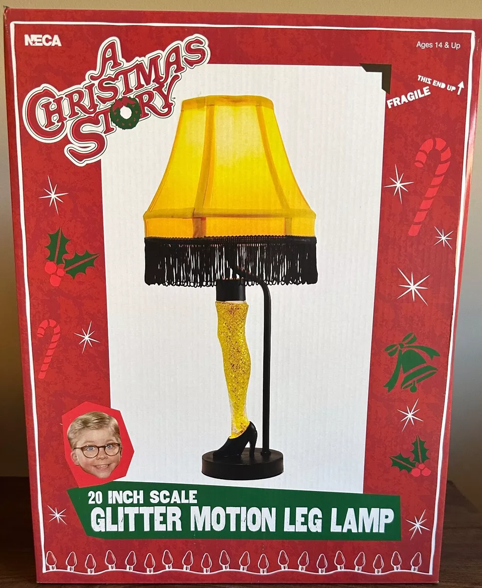 A Christmas Story 20 Inch Leg Lamp With Deluxe Clapper, 45 OFF