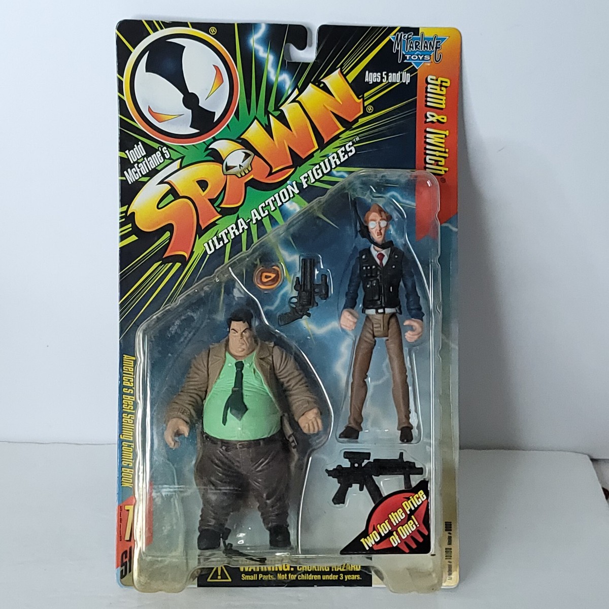 McFarlane Toys Spawn Series 7 Sam & Twitch Figure Ultra Actions