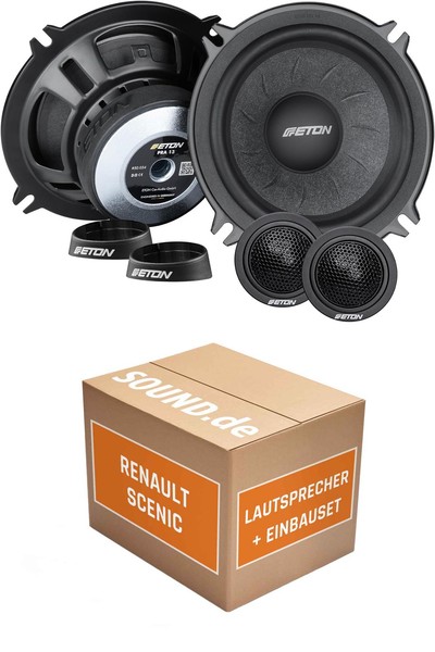 Lautsprecher Boxen Hinten Eton PRA13 FüR Renault MéGane ScéNic 2X Tief-MitteltöN-image