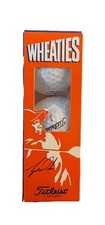 Tiger Woods Wheaties Titleist Golf Balls 1 Sleeve of 3 Golf Balls