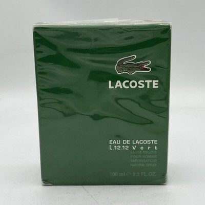 Lacoste Eau De Lacoste L.12.12 Vert EDT 3.3 oz New In Box Authentic See Details.