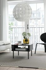 Black Ikea TUNSTA Side Coffee Table