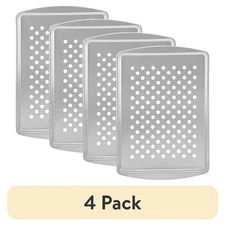4-Pack Stainless Steel BBQ Grill Grates Replacement Grids for Outdoor Gas Grill