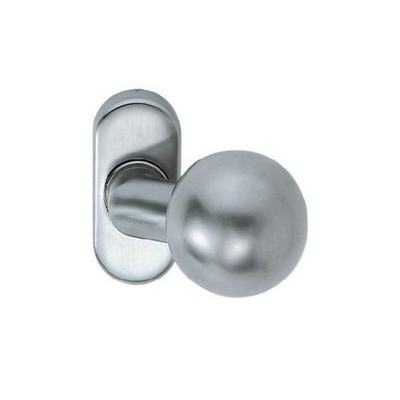 Fsb Profiltürknopf 07 0846 Material Alu.0105 4-KT.8mm fest/drehbar