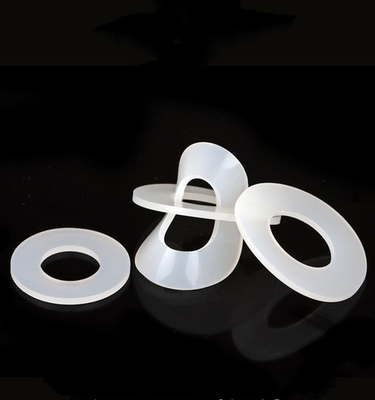 #ad 1MM 5MM THICK WHITE SILICONE HIGH TEMP FLAT RING RUBBER WASHER SEAL GASKETS $6.93