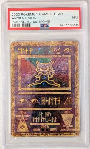 2000 Pokemon Game Promo Ancient Mew Pokemon 2000 Movie PSA 7 Graded Card