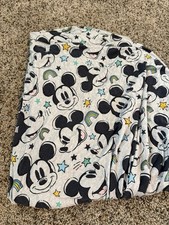Little Sleepies Disney Mickey Mouse Fitted Crib Sheet Bamboo Viscose