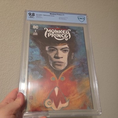 Monkey Prince #1 CBCS 9.8 Zu Orzu TFAW Exclusive Variant