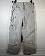 North Face Hyvent Women's Insulated Snow Pants Size M Light Gray  