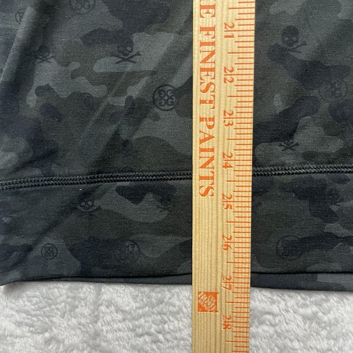 G/Fore Pullover Mens XL Camo 1/4 Zip Skull Crossbones Golf Performance Stretch - Picture 9 of 9