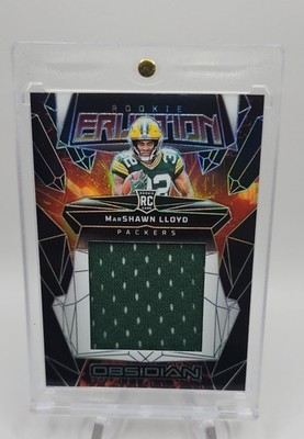2024 Panini Obsidian - Rookie Eruption Materials Marshawn Lloyd #ERM-MLD...