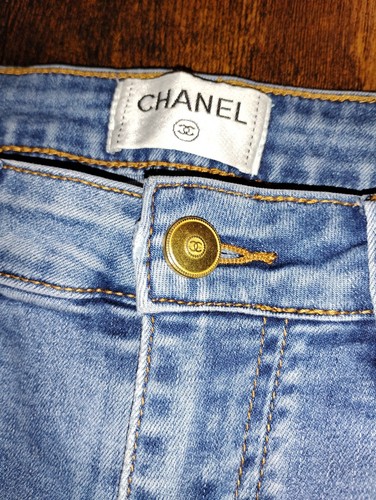 Authentic Chanel Timeless Woman's Jeans Size 27 - Picture 5 of 16