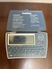 Franklin bookman Spanish English MWD-1450 dictionary thesaurus Tested Working