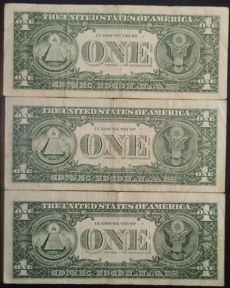 3 Piece Lot 1988-A/1993/1995 $1 FRN Web Notes! - Image 4 of 4