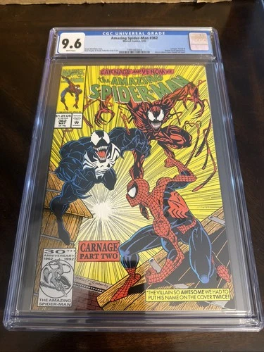 Amazing Spider-Man #362 (1992) CGC 9.6, CARNAGE! VENOM!