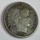 1910-S BARBER DIME - Nice Coin!
