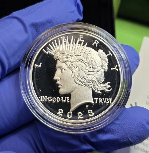 2023-S Peace Silver Dollar - Proof Edition with COA/BOX